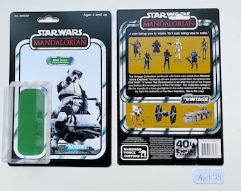 MAN07a - Biker Scout (Imperial Remnant) (cardback + optional blister)