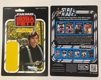 BOBF06 - Luke Skywalker & Grogu (Jedi Training) (cardback + optional blister)