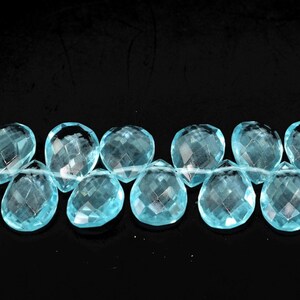 Apatite Side Cut Pear Wholesale Beads Apatite Pear beads,9x13 brioletts Apatite Faceted Pear Shape Beads Briolette Apatite Pear beads
