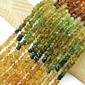 Natural Multi Petro Tourmaline Stone Faceted Beads Strand,3-4mm Multi Tourmaline Gemstone Bead,Wholesale Petro Tourmaline Gemstone Beads