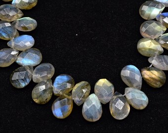 Super Finest Quality briolette,Labradorite briolettes jewelry making,Labradorite Teardrop 7x10mm Briolettes,Labradorite drilled Briolette,