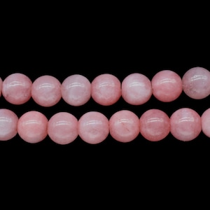 Pink Jade Round Smooth Beads,AAA Quality,Pink Jade Beads Jewelry Making Craft,Gemstone Beads,Pink Jade Strands Jewelry,Handmade Jewelry,Gift