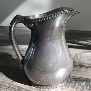 Vintage Reed and Barton USN Silver Soldered Pitcher