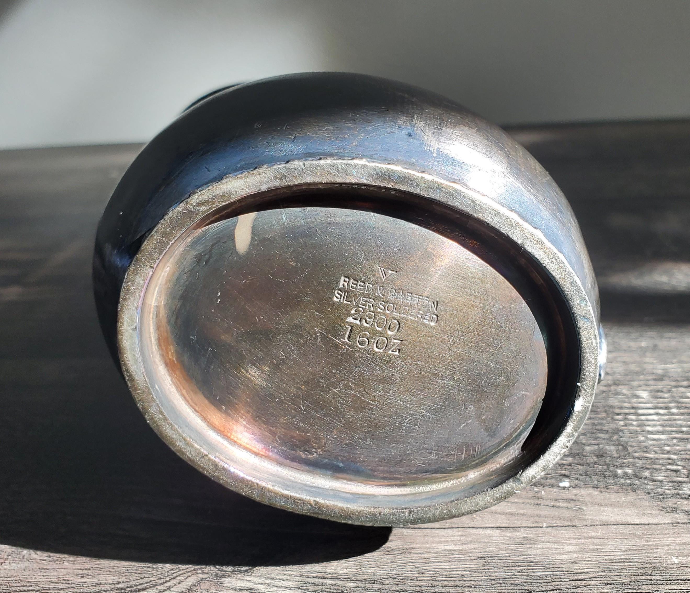 Vintage Reed and Barton USN Silver Soldered Pitcher - Etsy