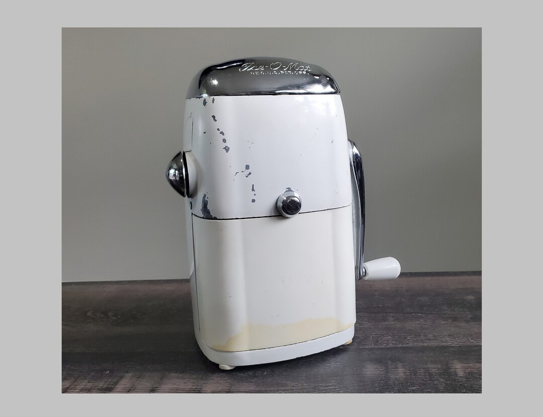 週末お値下げ✨アメリカ　アイスクラッシャー　ICE ＯMATビンテージ 1950年代 ビンテージ アイスクラッシャー VINTAGE 1950'S ICE-O