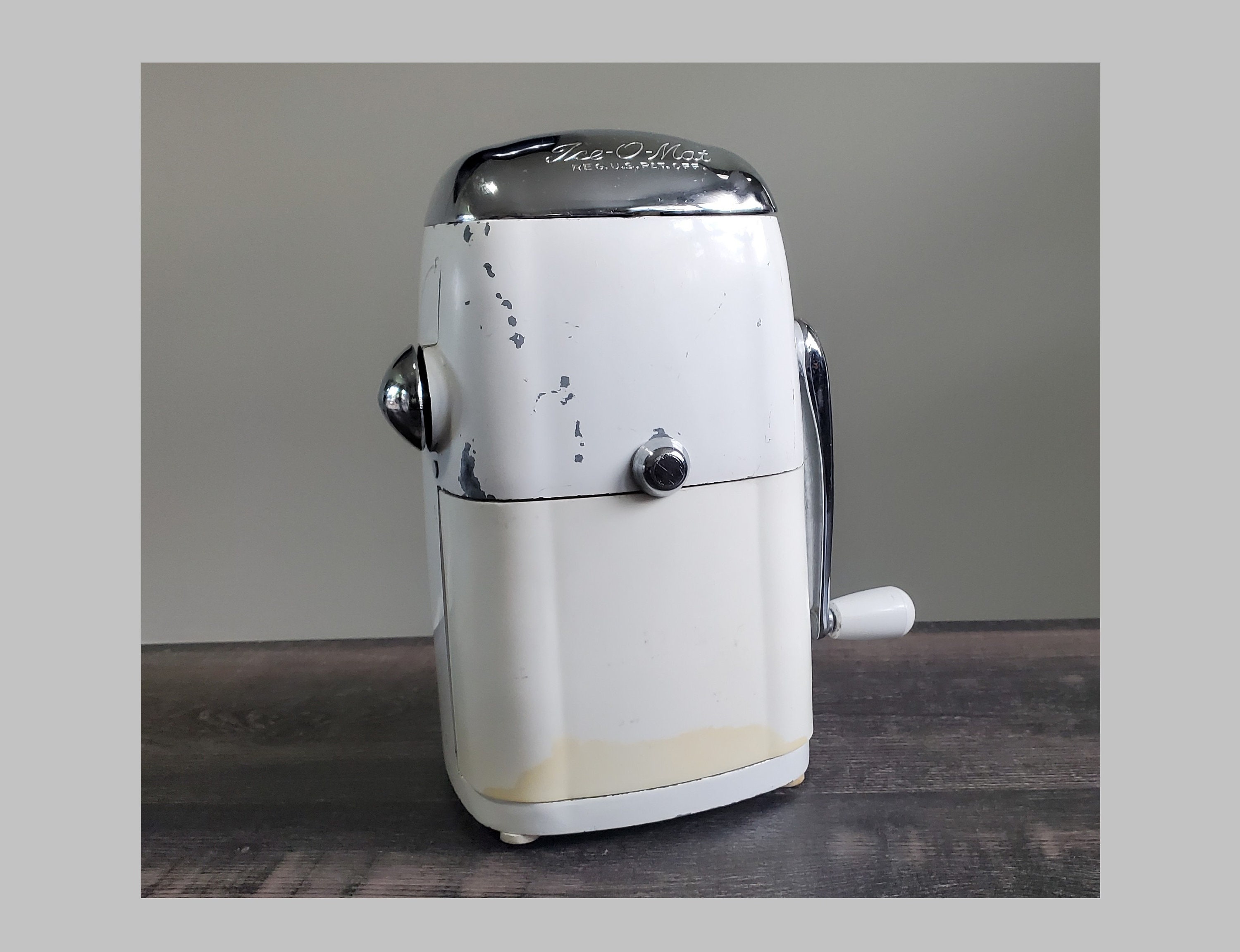 アメリカン　ヴィンテージ　アイスクラッシャー　ICE-O-MAT 1950年代 ビンテージ アイスクラッシャー VINTAGE 1950'S ICE-O