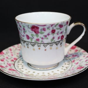 Vintage Teacup and Saucer