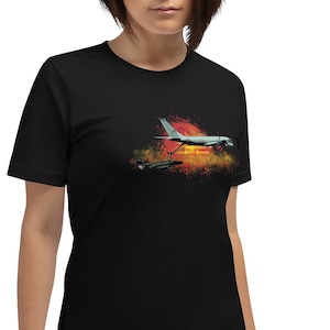 KC135 & F4 w Flags T-shirt Unisex