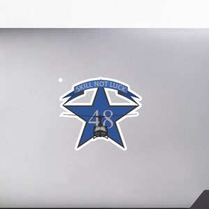 Bluestar Huey UH-1 with Scroll Sticker