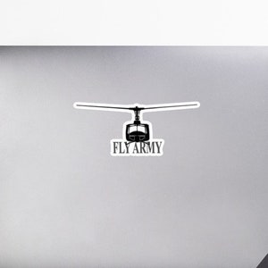 Fly Army Huey UH-1 Sticker