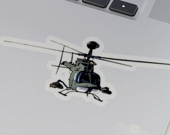 Oh-58D Kiowa Warrior autocollant vinyle