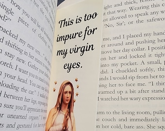 Concerned Mother Mary - Bookmark | Book Lover Gift | Smut Gift