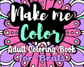 The Brat Coloring Book - Digital PDF