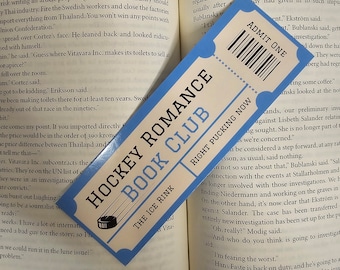 Hockey Romance Book Club - Bookmark