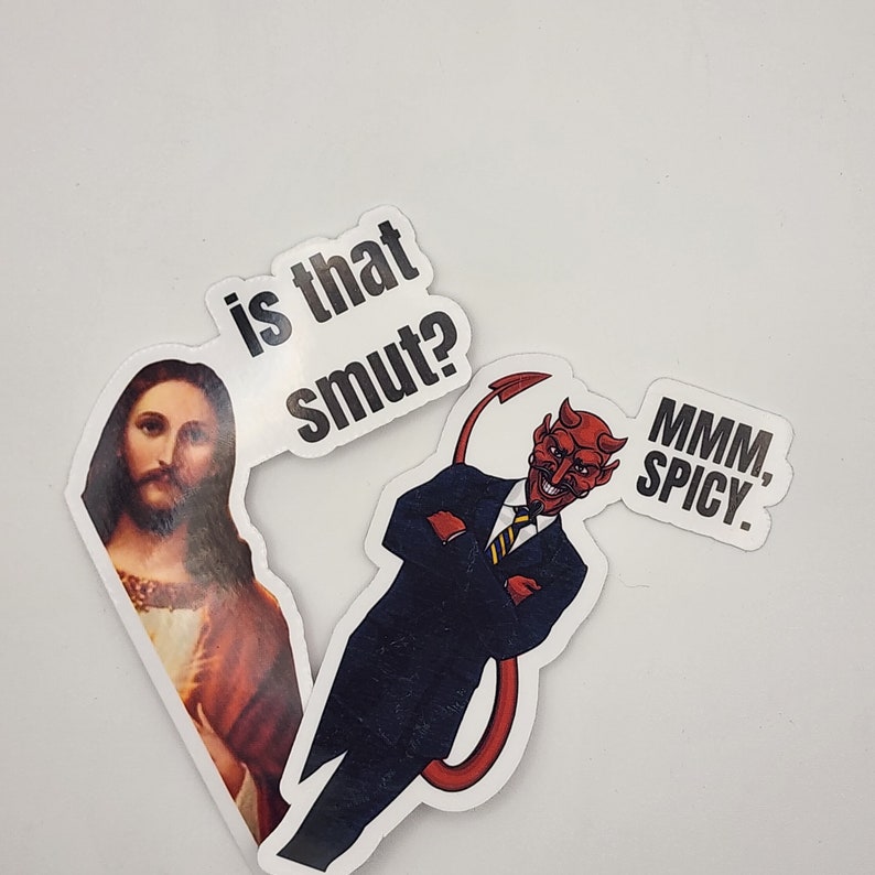 Peeking Jesus - Is that Smut? - Bookmark image 10