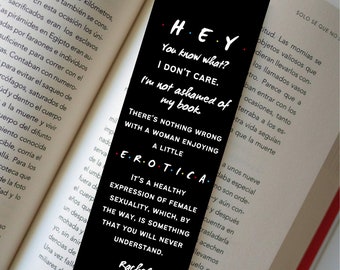 FRIENDS Double-sided Bookmark | Book Lover Gift | Romance Reader