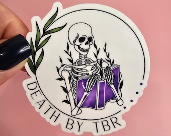 Death by TBR – Sticker | Laminated