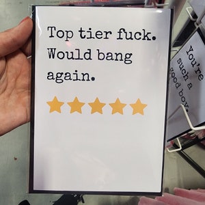 Spitzenklasse F ** Würde wieder knallen. — Grußkarte für Alternative Lebensstile