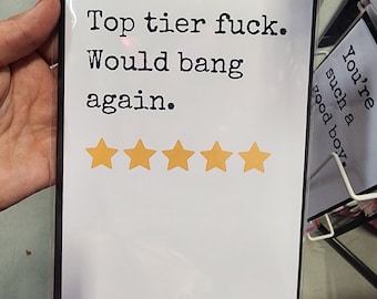 Najwyższej klasy F***. Chciałbym znowu uprawiać seks. — Kartka z pozdrowieniami dla alternatywnych stylów życia