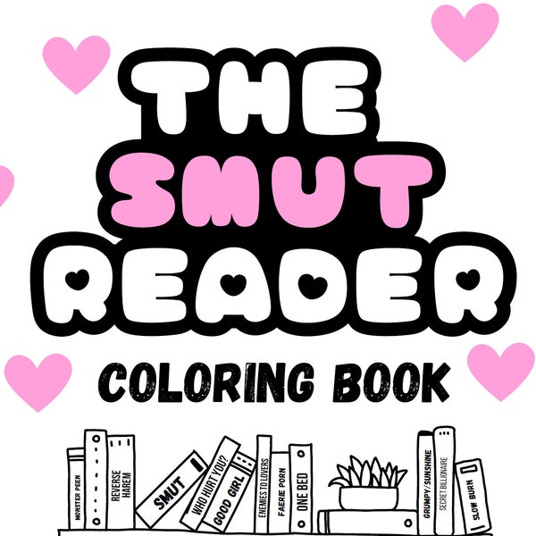 Livre de coloriage The Smut Reader - PDF numérique