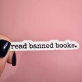 Read Banned Books – Sticker | Laminated