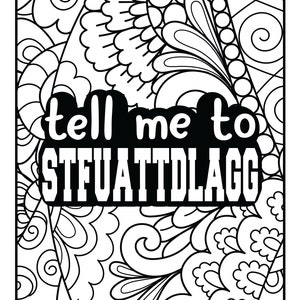 The Smut Reader Coloring Book Digital PDF image 5