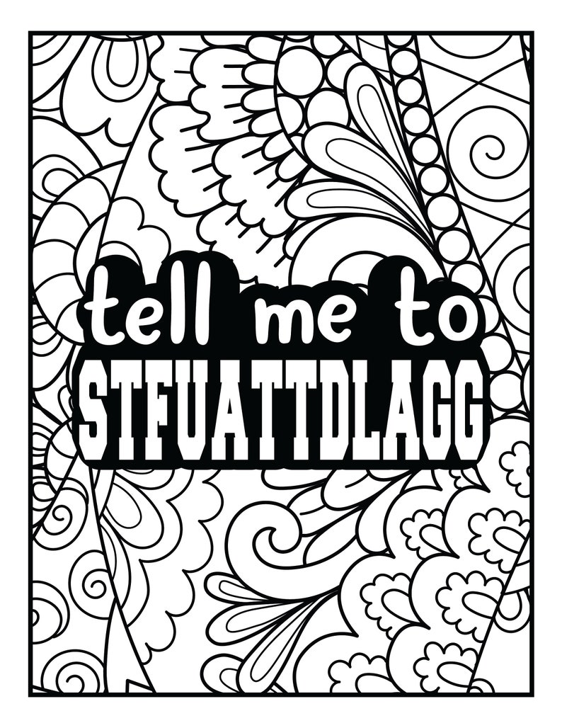 The Smut Reader Coloring Book Digital PDF image 5