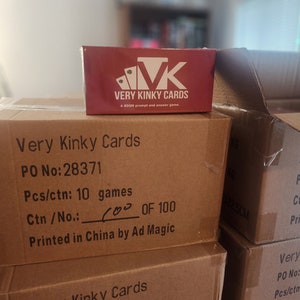 Very Kinky Cards - A BDSM Prompt and Answer Game image 9