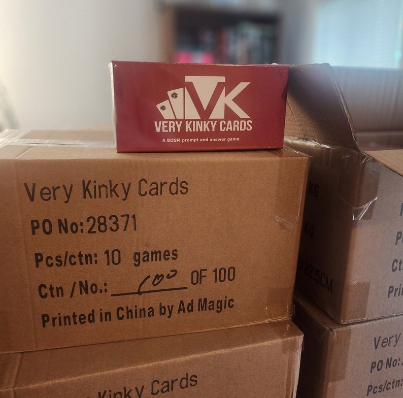 Very Kinky Cards - A BDSM Prompt and Answer Game image 9