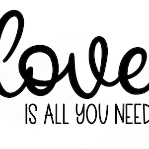 L&#39;amore è tutto ciò di cui hai bisogno, decalcomania, adesivo, laptop, auto, ovunque, Salute mentale, Questioni di salute mentale, Ispirazione, Avvocato