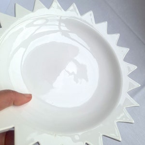 Ceramic plate Grand SHAMS White 26cm image 4