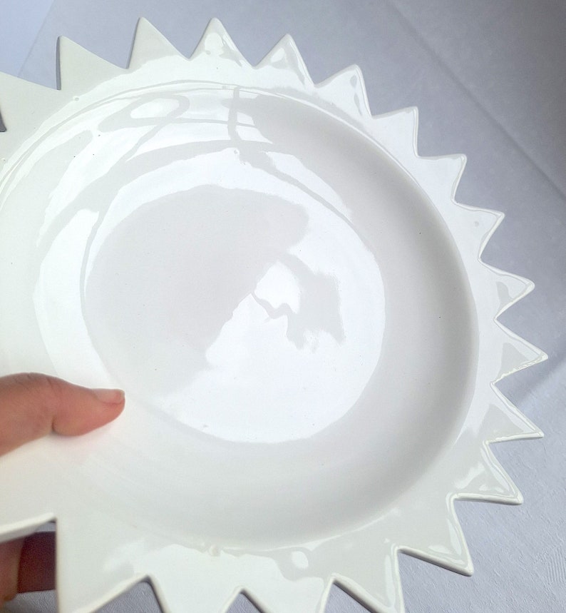 Ceramic plate Grand SHAMS White 26cm image 4