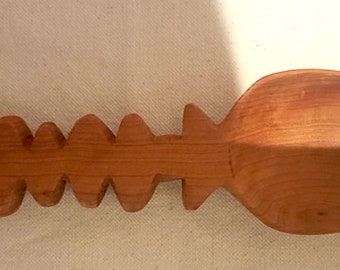 Thuya wood spoon SYMBOL PIC 20 cm