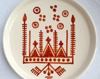 Assiette en céramique TAJ Terracotta 19cm