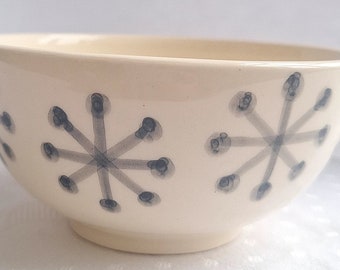 ETOILE ceramic bowl Gray 12x6cm