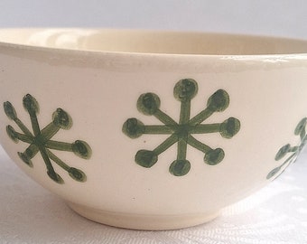 Keramieken schaal ETOILE Groen 12x6cm