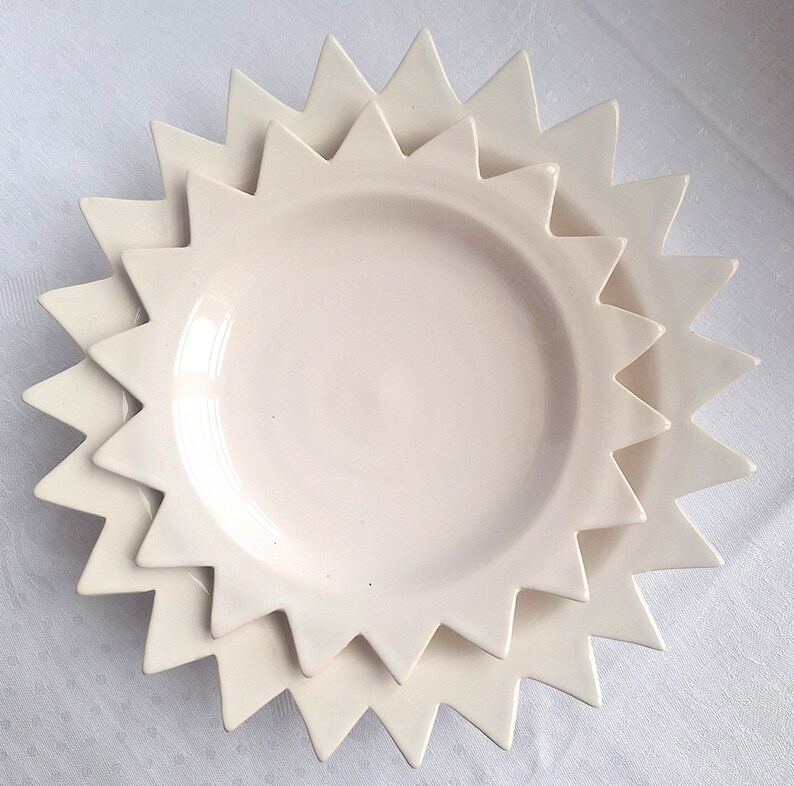 Ceramic plate Grand SHAMS White 26cm image 5