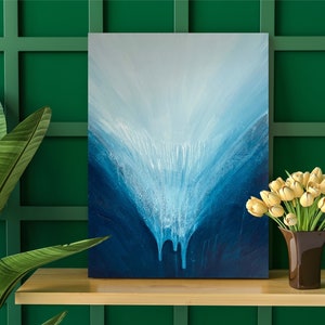 Original Abstrakte Malerei, Abstrakte Kunst, Wohnzimmer Leinwand, Zeitgenössische Kunst
