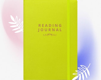 Classic Reading Journal a Hardcover bound notebook perfect for book club or personal note taking