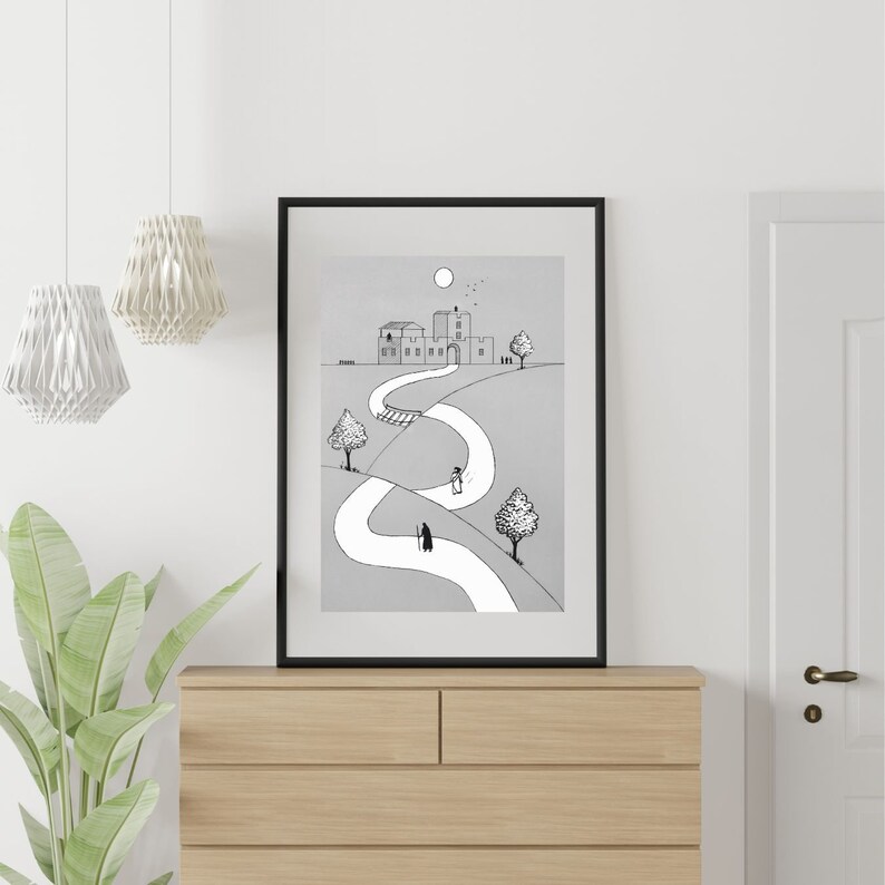 Prodigal Son Modern Art PRINTABLE Parable of the Lost Son Etsy