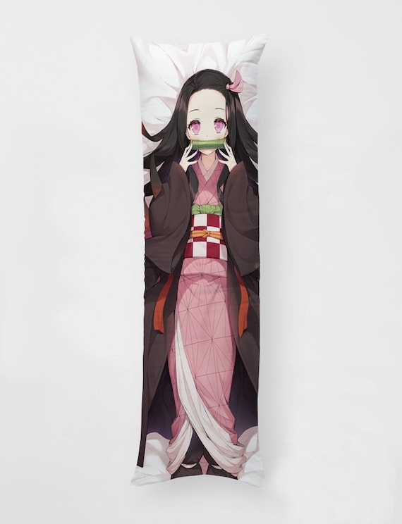Kamado Nezuko Body Pillow Anime Body Pillow Anime Pillow Etsy UK