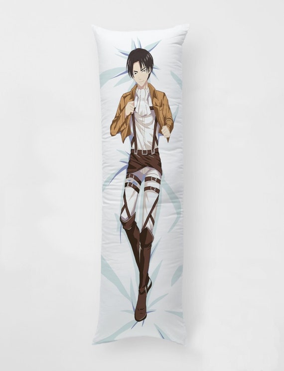Levi Ackerman Body Pillow Anime Body Pillow Anime Pillow Etsy Ireland