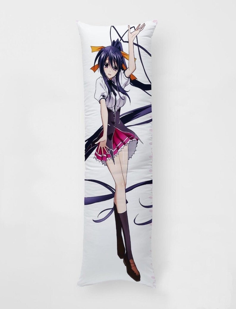 Akeno Himejima Body Pillow Anime Body Pillow Anime Pillow Etsy Canada