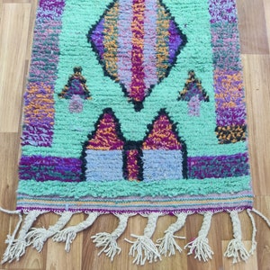 Custom Berber Runner Rug: Authentic Moroccan Wool Rug image 10