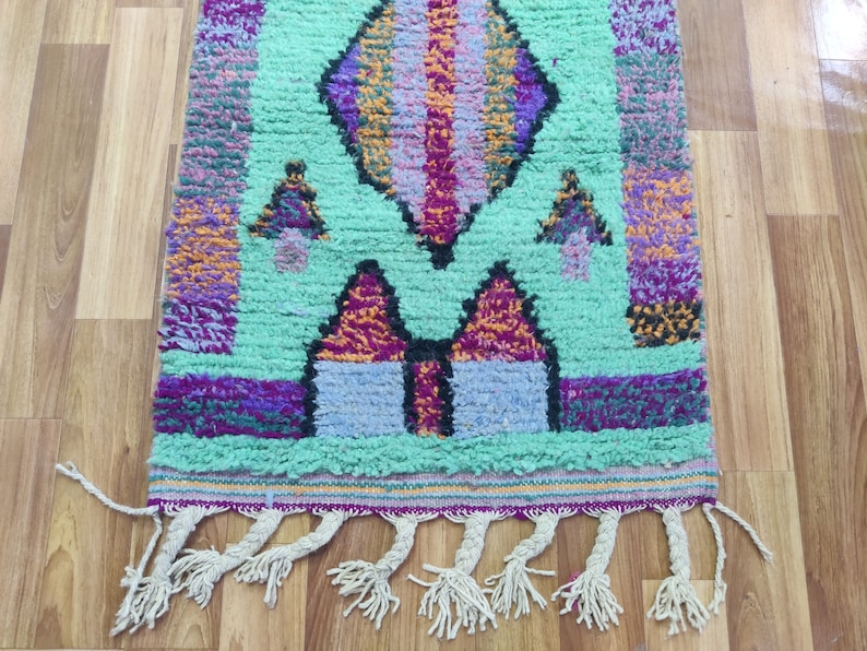 Custom Berber Runner Rug: Authentic Moroccan Wool Rug image 10