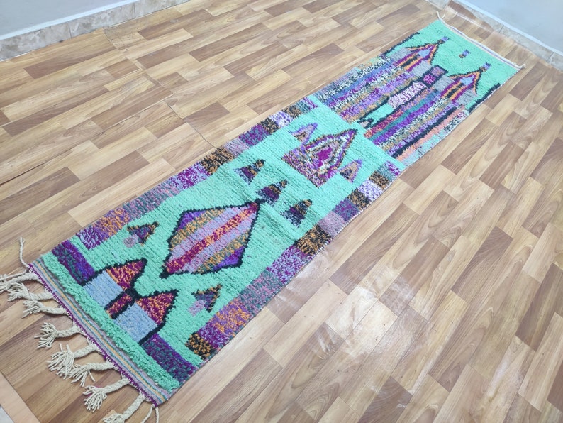 Custom Berber Runner Rug: Authentic Moroccan Wool Rug image 3