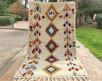 GORGEOUS Area Azilal wool rug, Area berber wool rug,