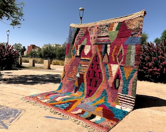 Handmade Boujaad Wool Rugs: Colorful Moroccan Berber Design