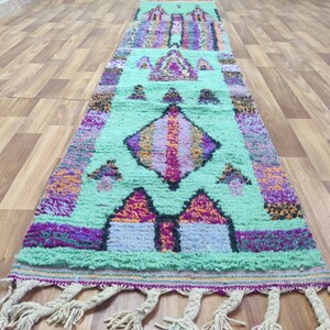 Custom Berber Runner Rug: Authentic Moroccan Wool Rug image 2