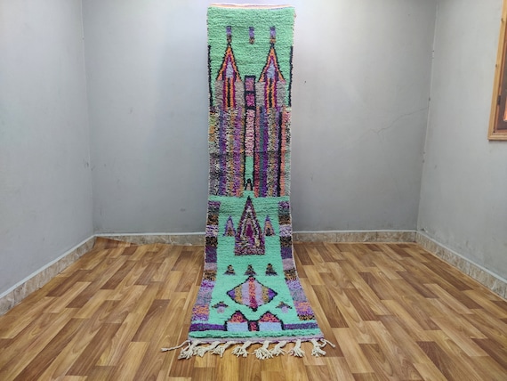 Custom Berber Runner Rug: Authentic Moroccan Wool Rug